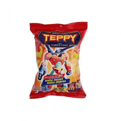 TEPPY ROBOT - BEEF GRILL FLAVOUR SNACK 35G